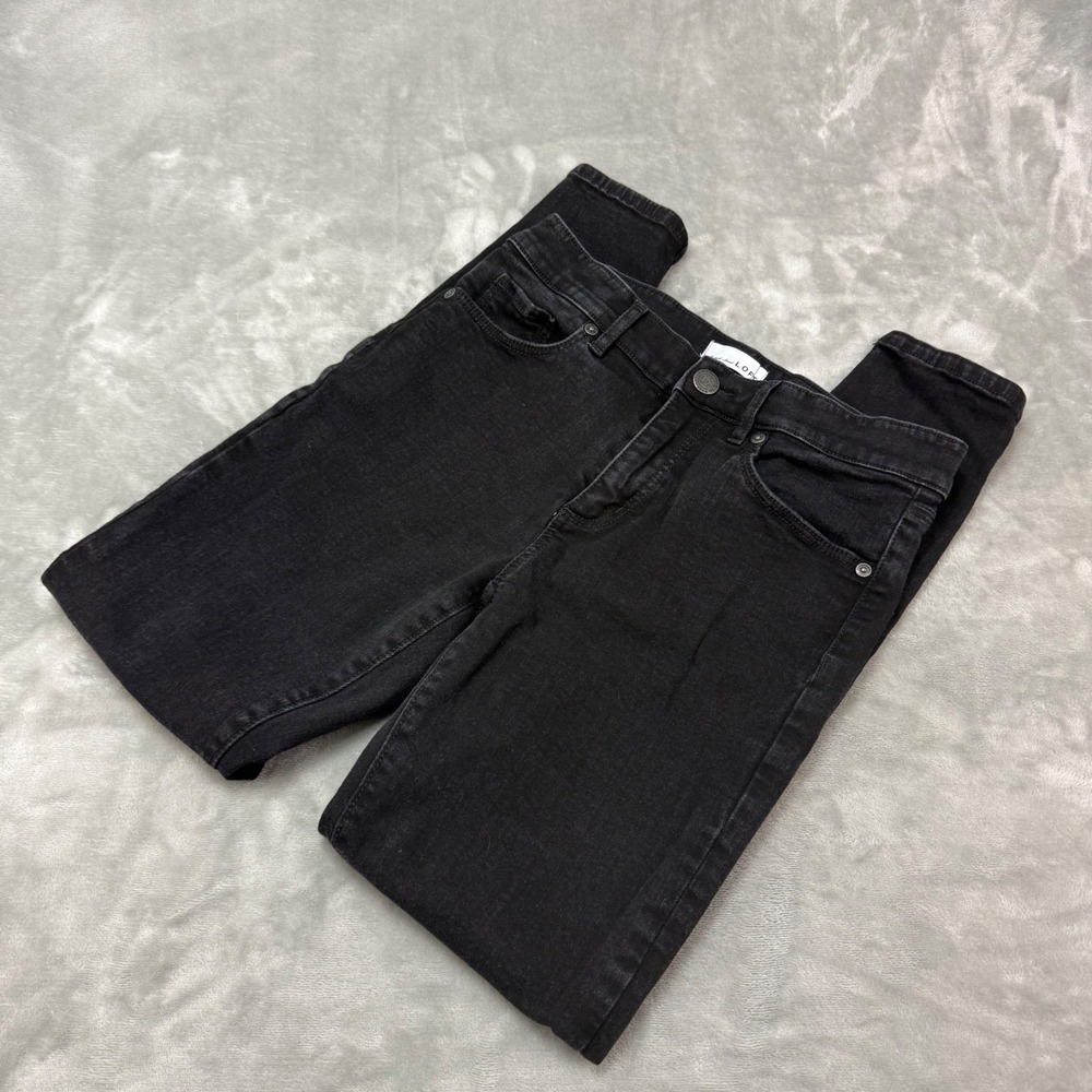 LOFT Black‎ Skinny Jeans Women's Size 28/6 (27x27)